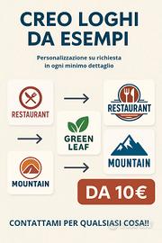 🎨 Creo Loghi da Esempi – Personalizzati con Intel