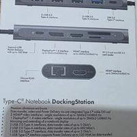 Docking Station USB-C Icy Box IB-DK4050