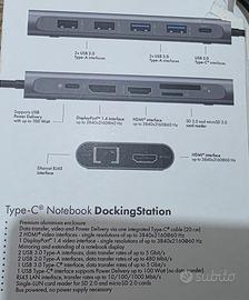 Docking Station USB-C Icy Box IB-DK4050
