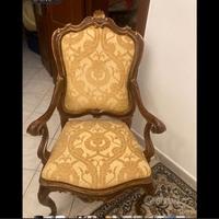sedia stile barocco 