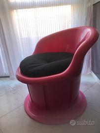 Poltrona in plastica