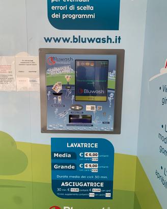 Lavanderia self service Bluwash