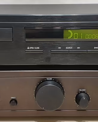 CAMBRIDGE AUDIO AMPLI A500 E LETTORE CD6