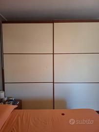 armadio poliform ad ante scorrevoli mt 280 