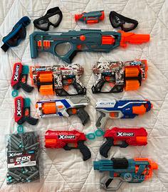Pistole Nerf e X-shot