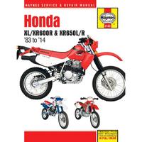 Manuale Officina XL e XR 600 - XR 650