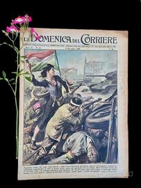 La Domenica del Corriere 11 novembre 1956 Val Susa