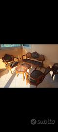 salottino degli anni 20' di villa Trivulzio 