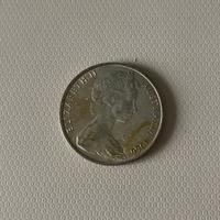 Moneta argento Australia 50 cents 1966