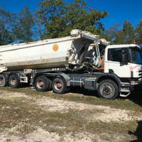 SCANIA 124 - 420 + tipper adige