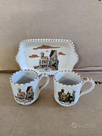 set caffè x2 souvenir san Marino 