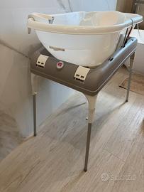 Bagnetto neonati OK BABY vaschetta + cavalletto