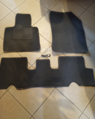 Tappeti in moquette grigio topo Citroen C4 Picasso