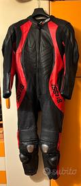Tuta moto BIESSE 100% pelle