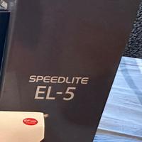 Canon speedlite EL-5 flash da studio