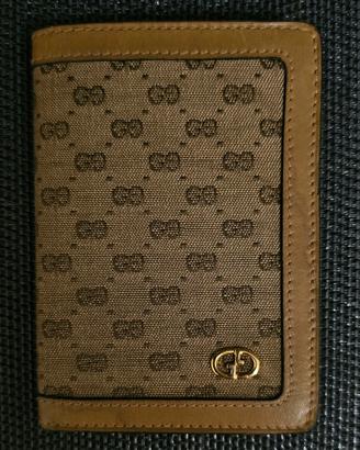 Gucci Portacarte Vintage Tela Monogramma GG