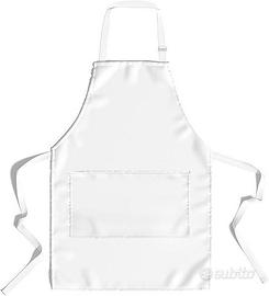 Grembiule da cucina bianco