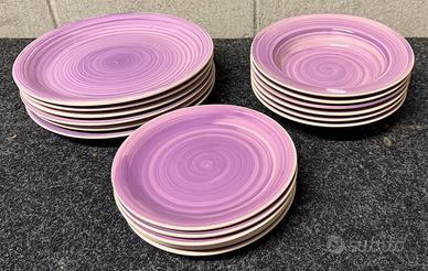 Set servizio Piatti in ceramica Bialetti