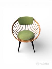 Poltrona Circle Chair Yngve Ekstrom vintage 