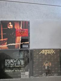 album cd: Marilyn Manson, korn