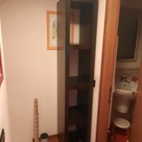 Colonna IKEA nera in legno