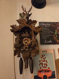 orologio a cucù foresta nera carillon 8 giorni 