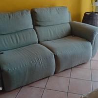 DIVANO  4 POSTI CON 2 RELAX  ELETTRICI