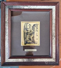 Quadro Argento 925 e Foglia d'Oro - Certificato