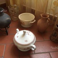 VAso antico messicano terracotta fatta a mano arti