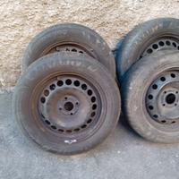 Cerchi ferro 15 e gomme 