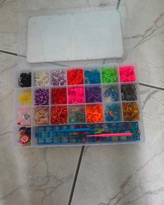 twist loops set crea gioielli di gomma