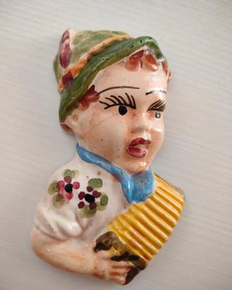 Busto vintage "Ceramica Mollica"