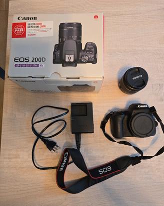 Reflex Canon 200D kit 