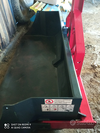 Ruspa paletta semi nuova per trattore 2 metri