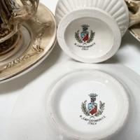 Servizio da caffè e da Tè porcellana Capodimonte 