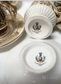 Servizio da caffè e da Tè porcellana Capodimonte 