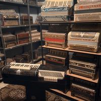 Collezione fisarmoniche di tutti i tipi o marche