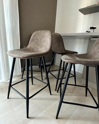 Set 4 sgabelli Stones