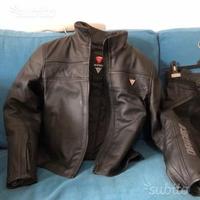 Tuta moto Dainese (donna) nera divisibile - 240