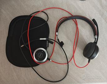Jabra Evolve 40 MS mono headset USB A con custodia