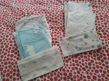 2 set di biancheria per lettino IKEA per bambini, 