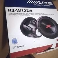 Subwoofer Alpine R2-W12D4 come nuovo