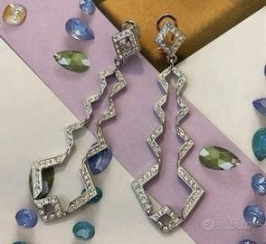 Byba Bijoux Orecchini Con Swarovski