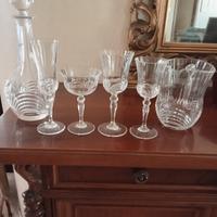 set bicchieri di cristallo rcr