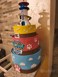 torta scenografica Pow Patrol