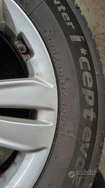 Gomme termiche su cerchi lega 17" Kia Sportage 