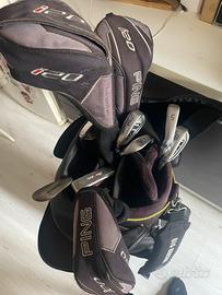 Set golf 11 bastoni LEFT HAND