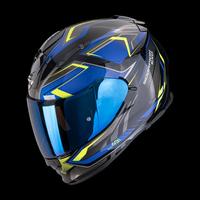 SCORPION EXO-491 ZUMO Nero-Blu-Giallo Neon TG. M e