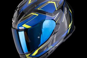 SCORPION EXO-491 ZUMO Nero-Blu-Giallo Neon TG. M e