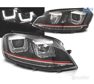 FARI VOLKSWAGEN VW GOLF 7 12-17 LOOK GTI LED LUCE 
